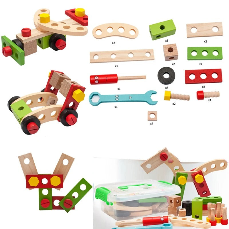 The Ultimate Wooden Tool Kit for Kids! 🛠️ A Montessori-Inspired Journey into Carpentry!